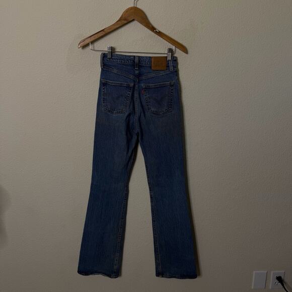 Levi’s Ribcage Bootcut Jeans Womens Size 24 - Picture 5 of 7